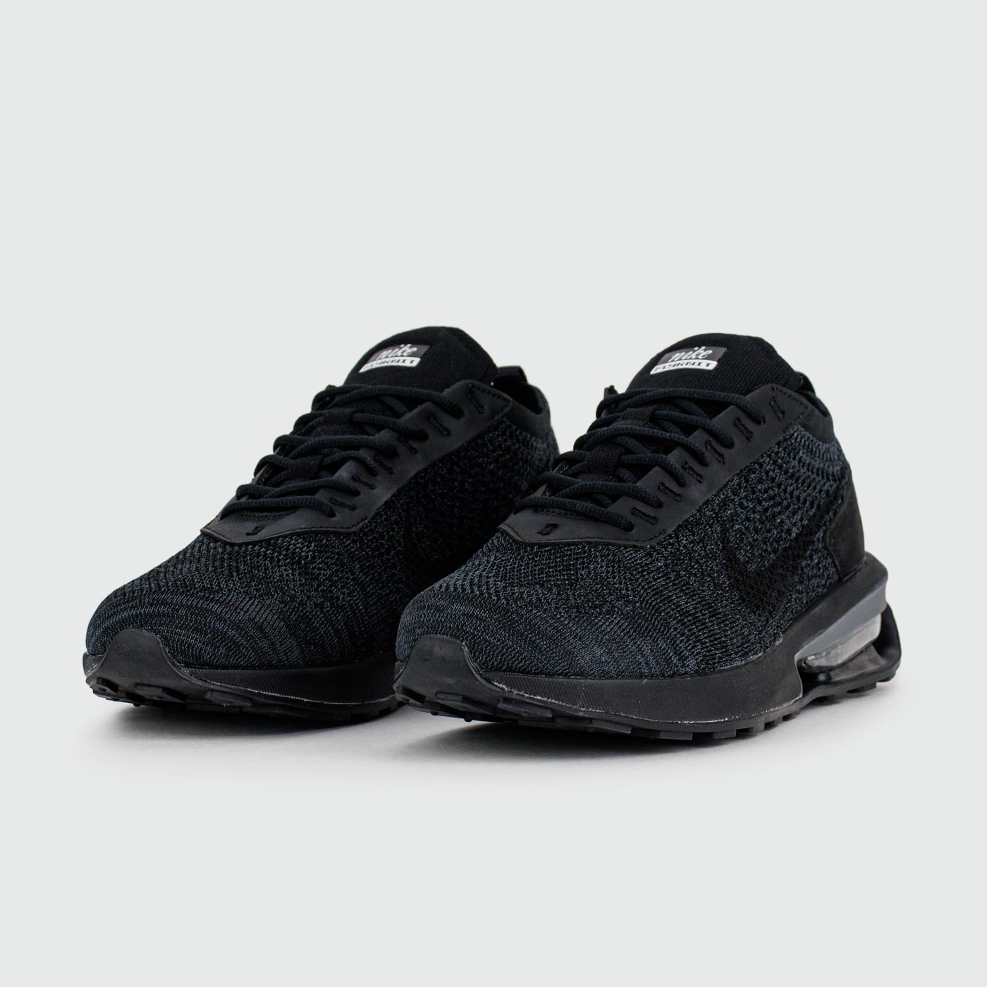 Кроссовки Nike Air Max Flyknit Racer Black Grey