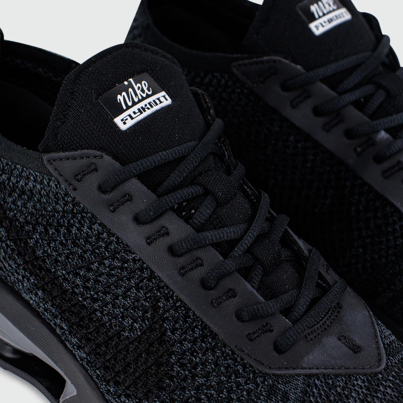 Кроссовки Nike Air Max Flyknit Racer Black Grey
