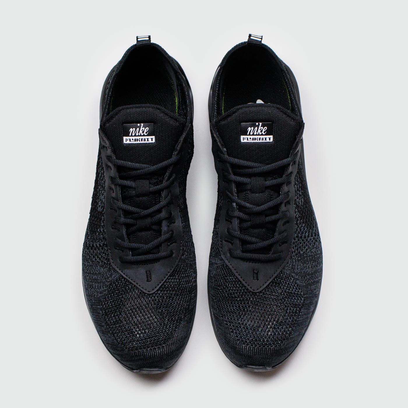 Кроссовки Nike Air Max Flyknit Racer Black Grey